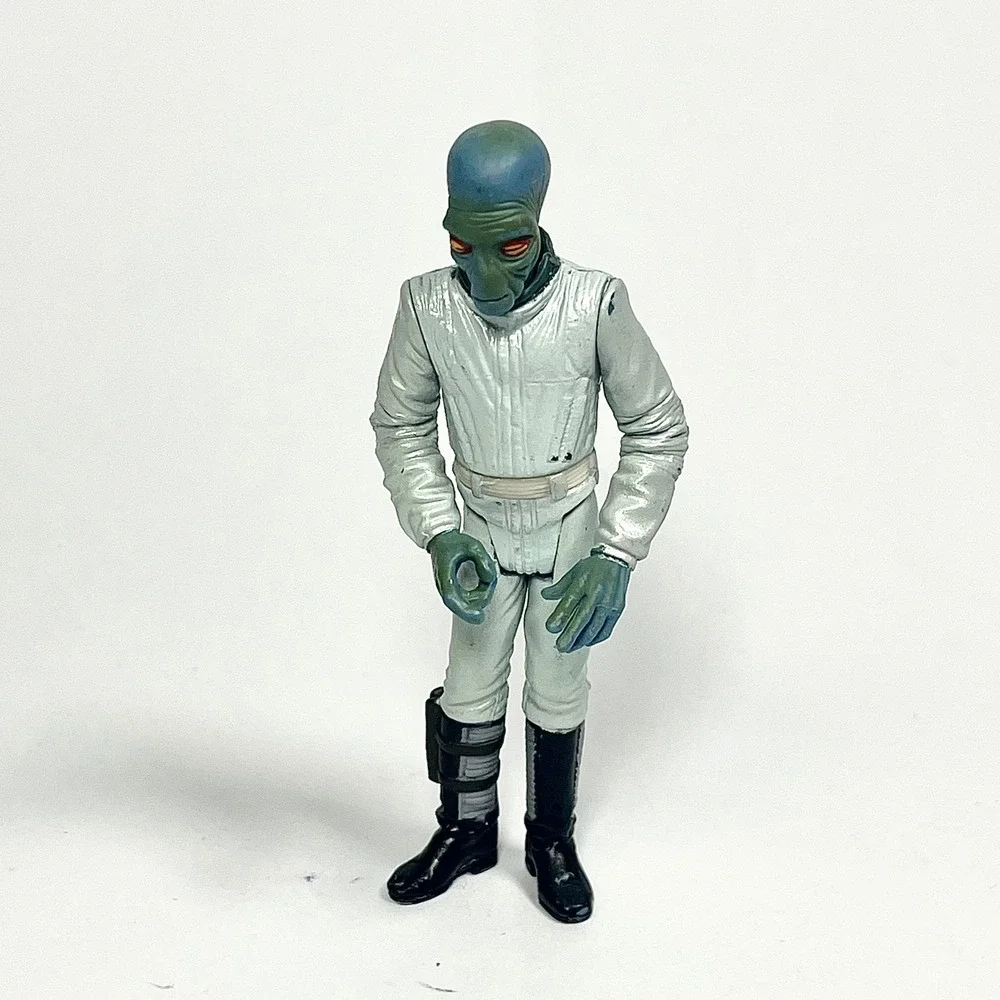Star Wars Duros Alien Action Figure Loose 2001 Hasbro POTJ 3.75 Bounty Hunter